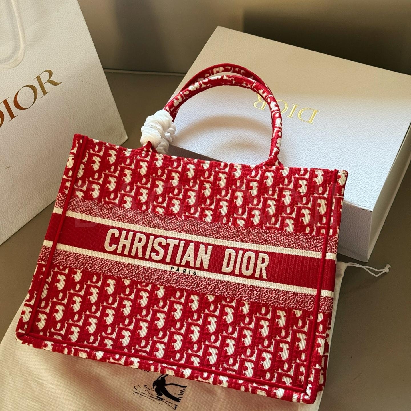 디올 북 토트 토트백