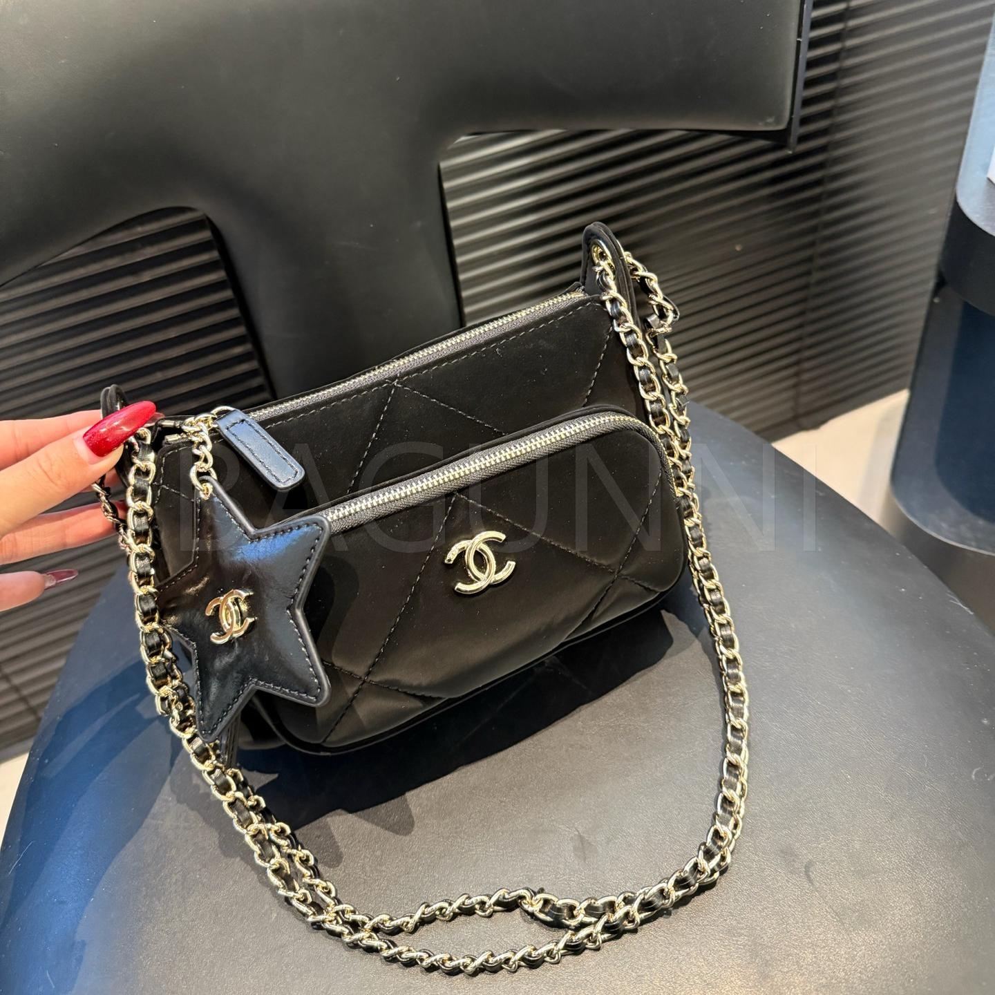 샤넬 25N 체인 백