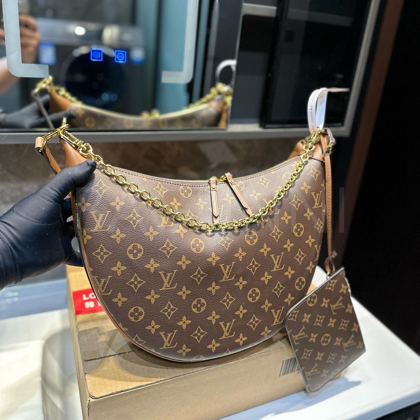 루이비통 루프 호보 백