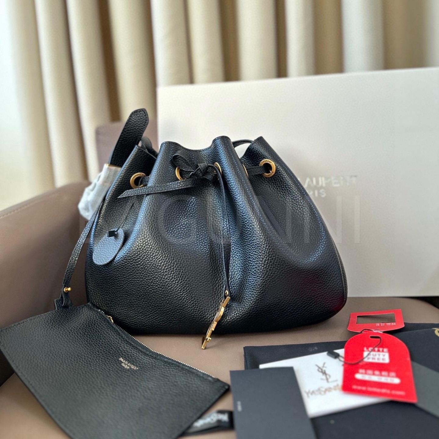 YSL 빅 로고 버킷백