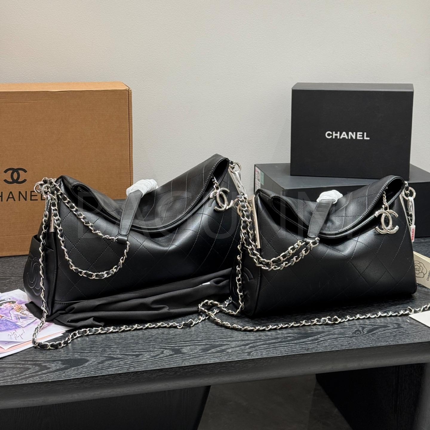 샤넬 22C 플랩 호보 백