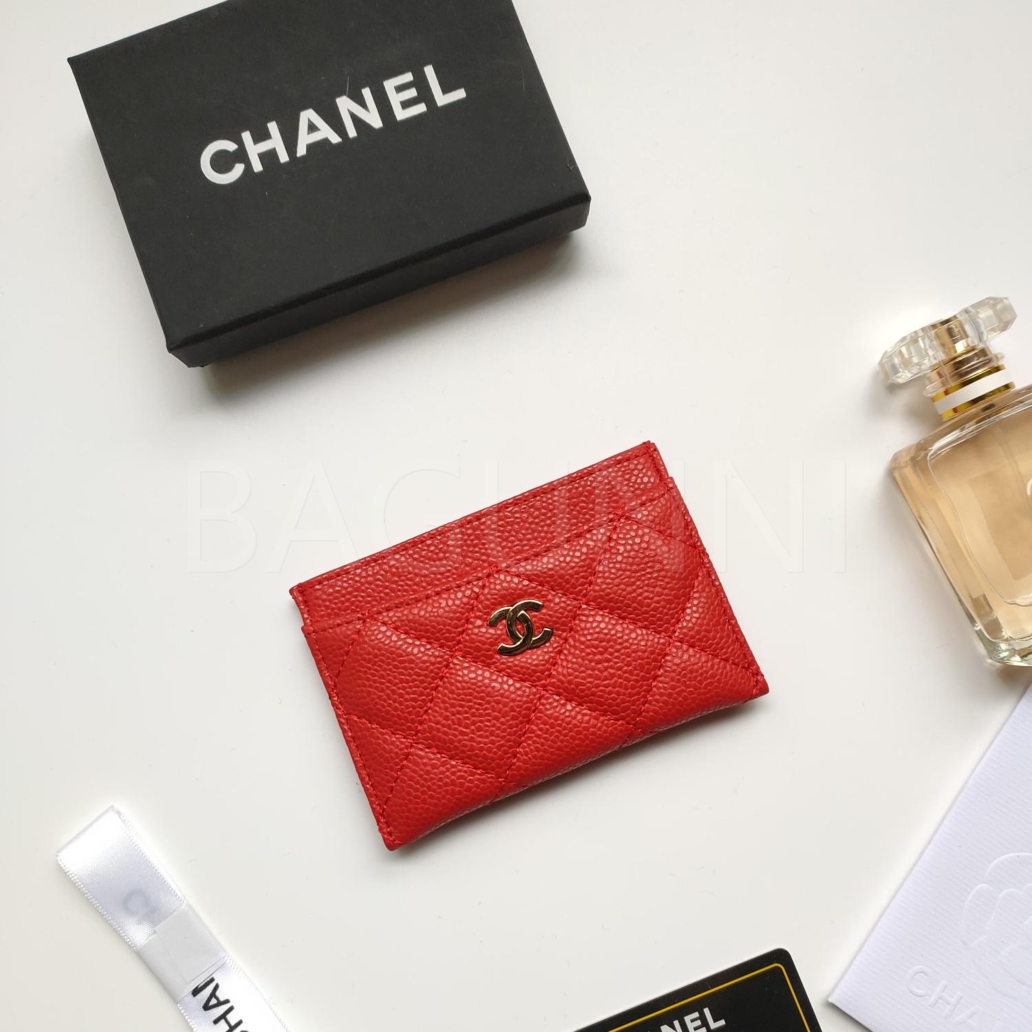 샤넬 클래식 플랩 카드지갑