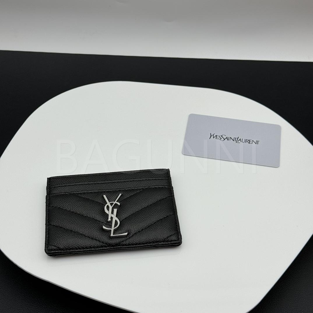 YSL 플랩 카드지갑