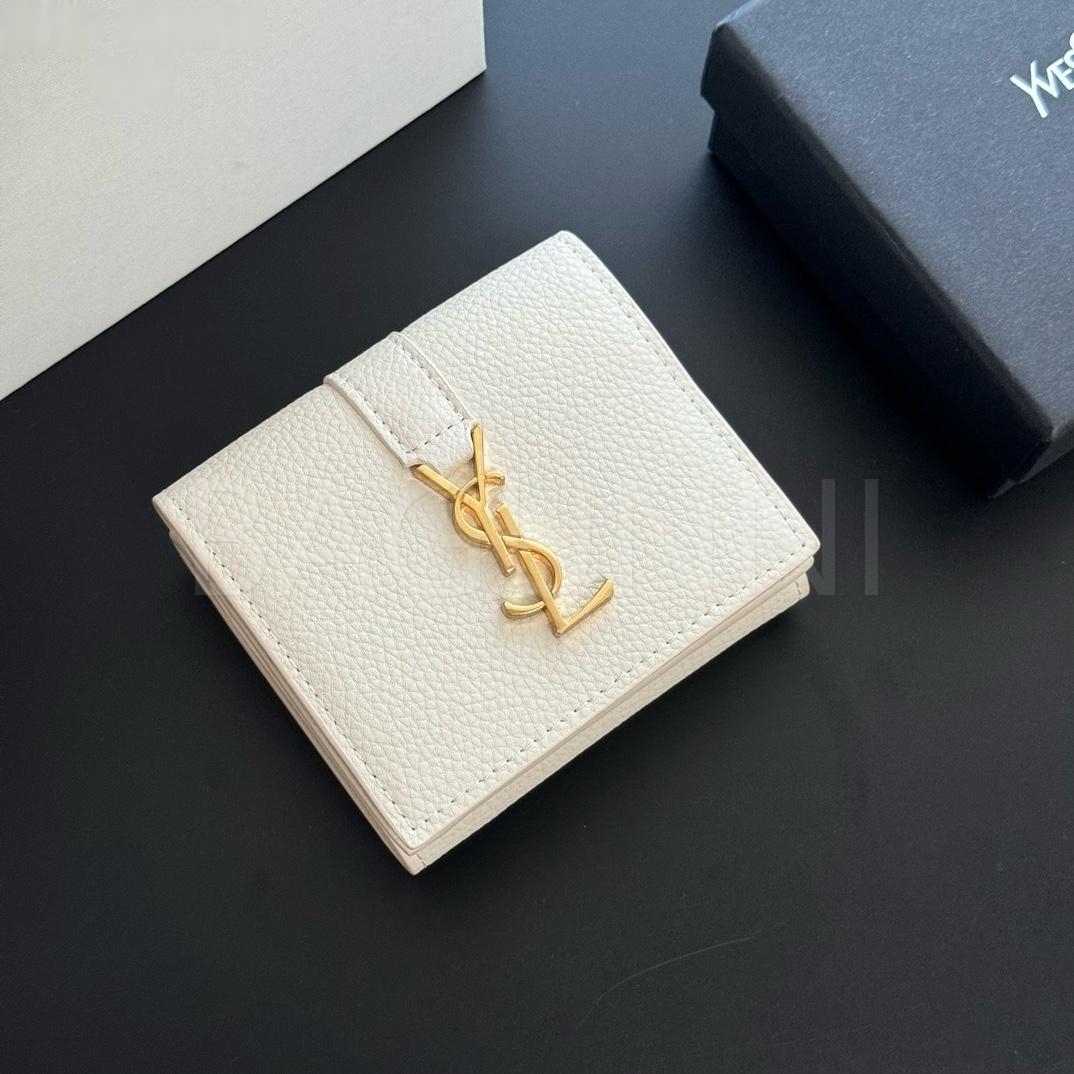 YSL 트리폴드 반지갑