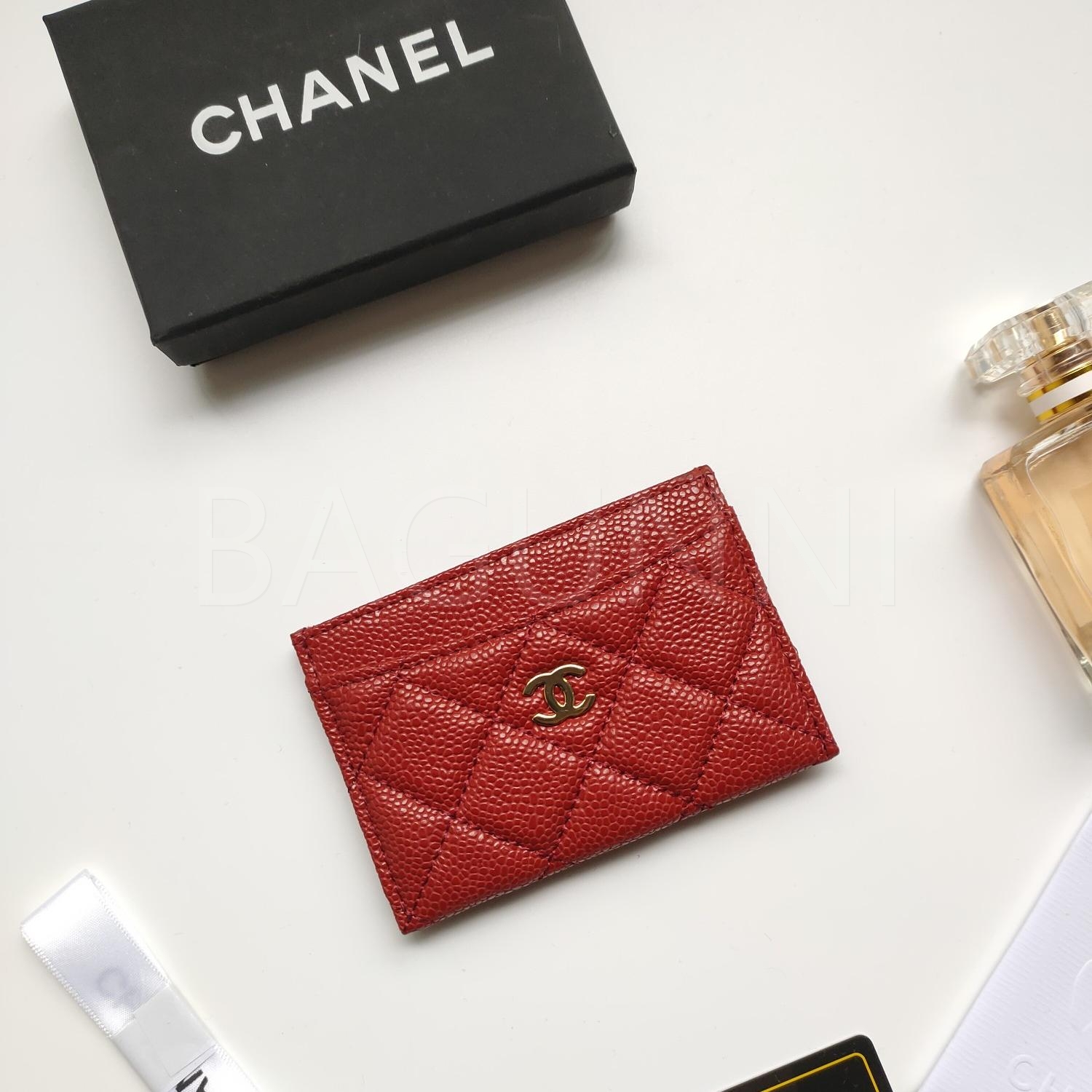 샤넬 클래식 플랩 카드지갑