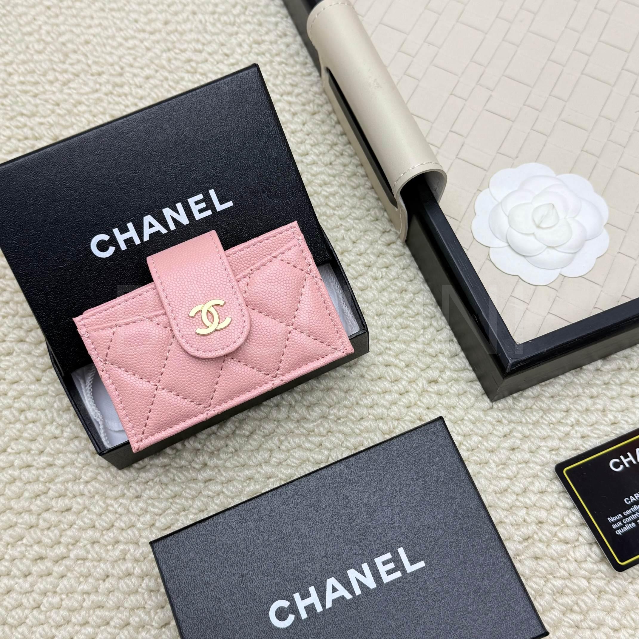 샤넬 클래식 플랩 카드지갑