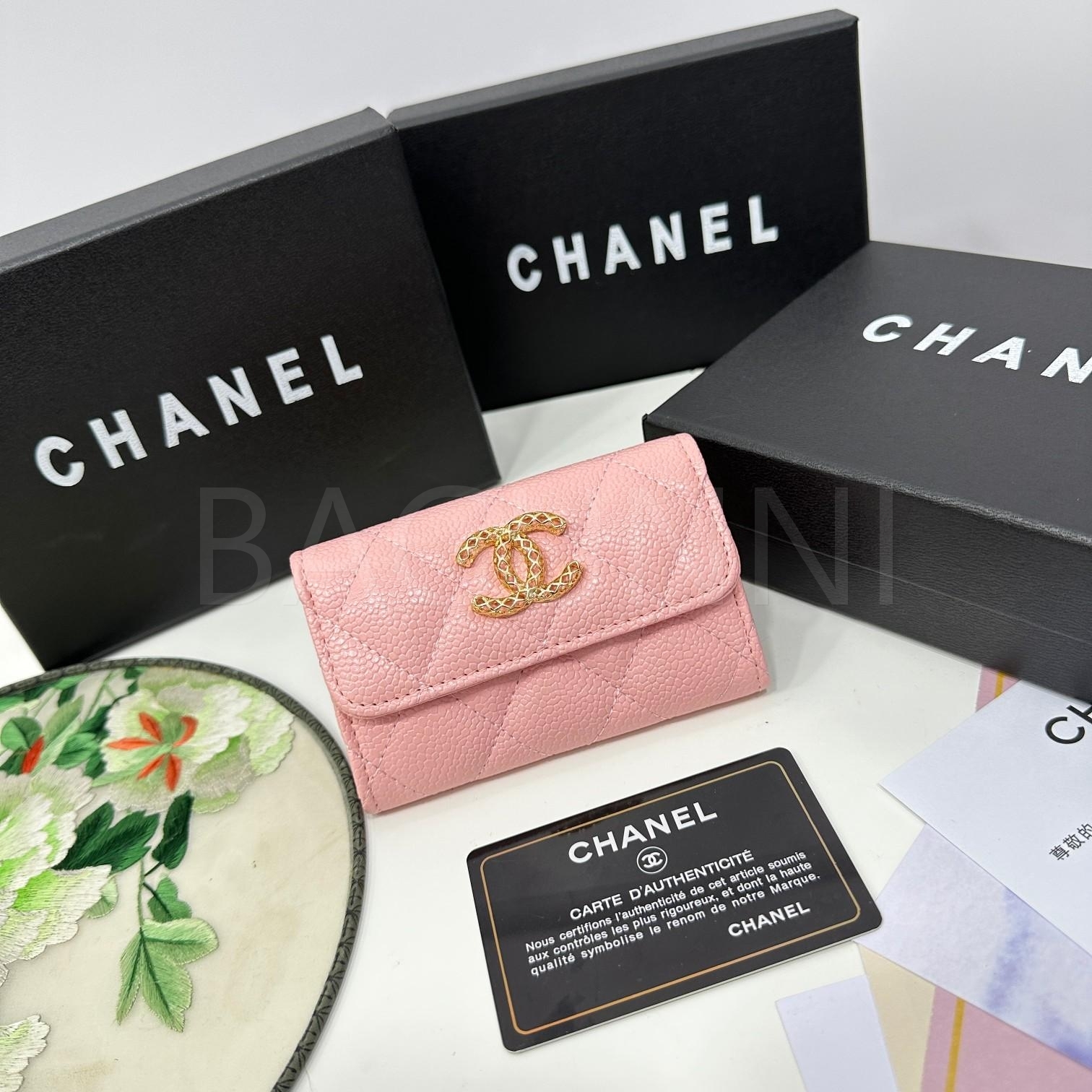 샤넬 클래식 플랩 카드지갑