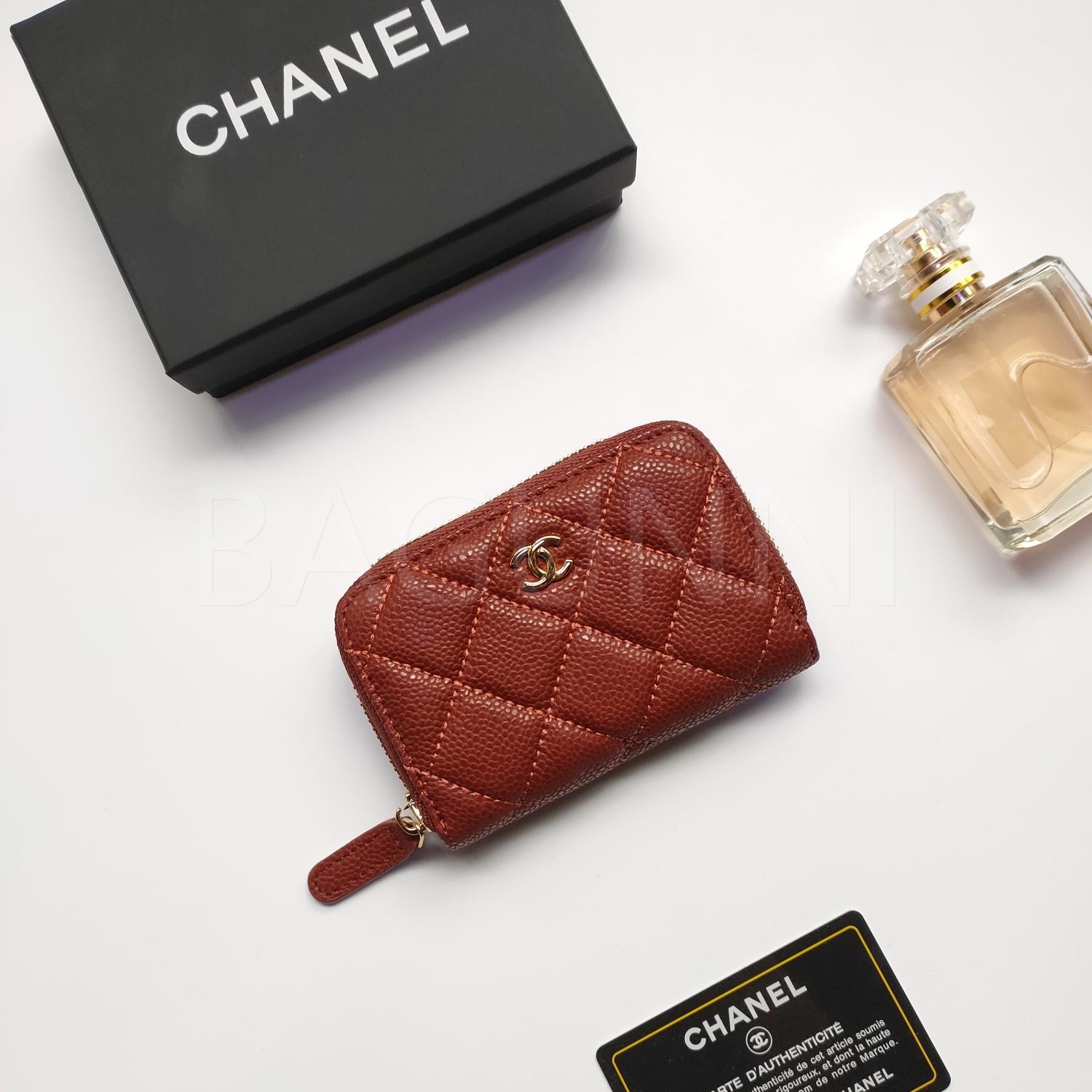 샤넬 클래식 플랩 카드지갑