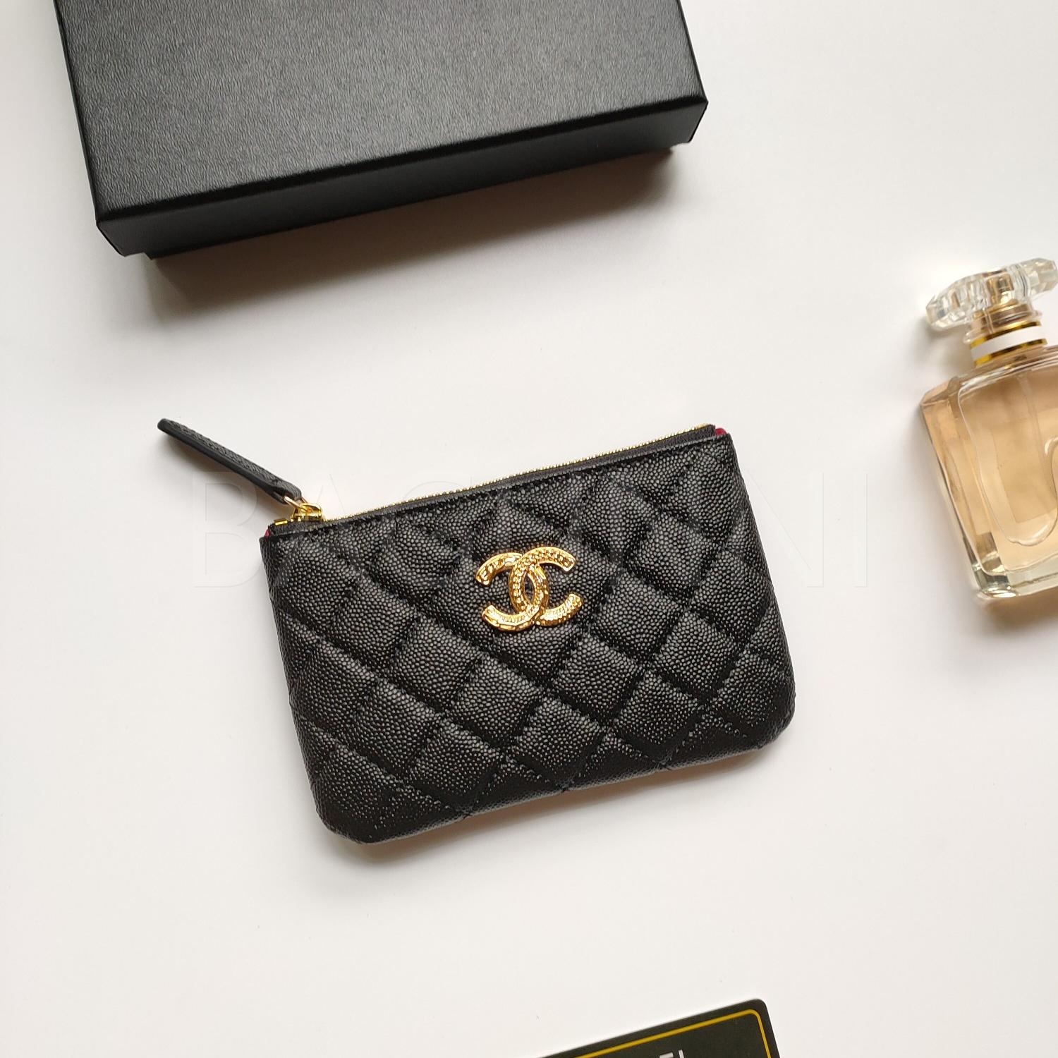 샤넬 클래식 플랩 카드지갑