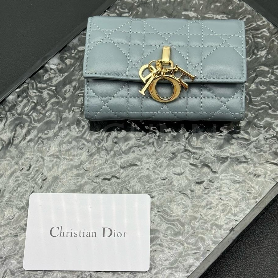 디올 지퍼 카드지갑