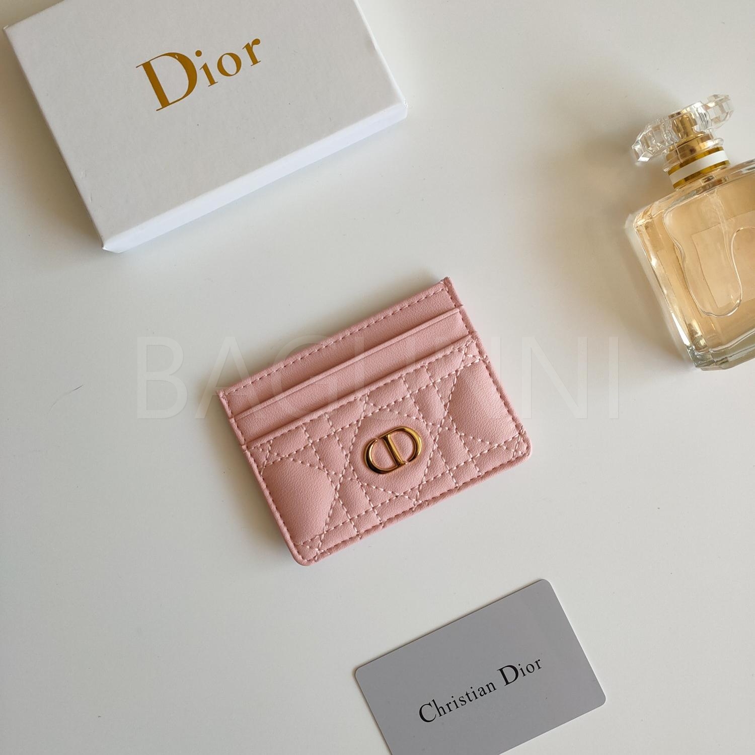 디올 카로 카드지갑