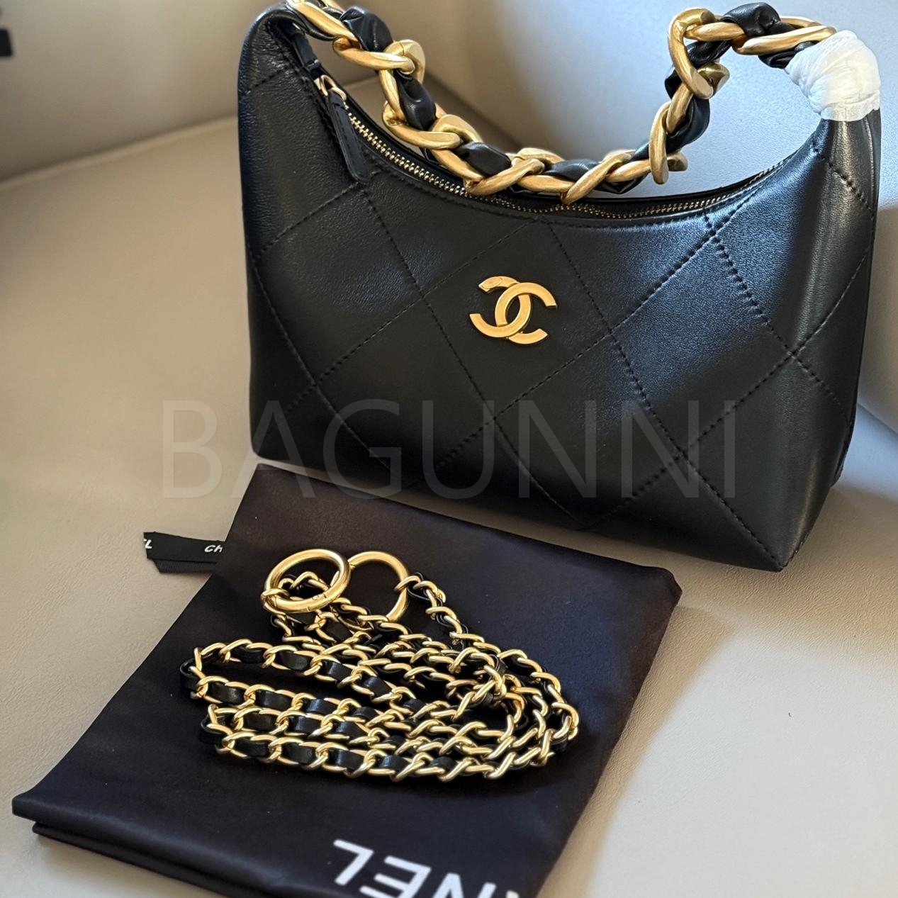 샤넬 25K 호보 백