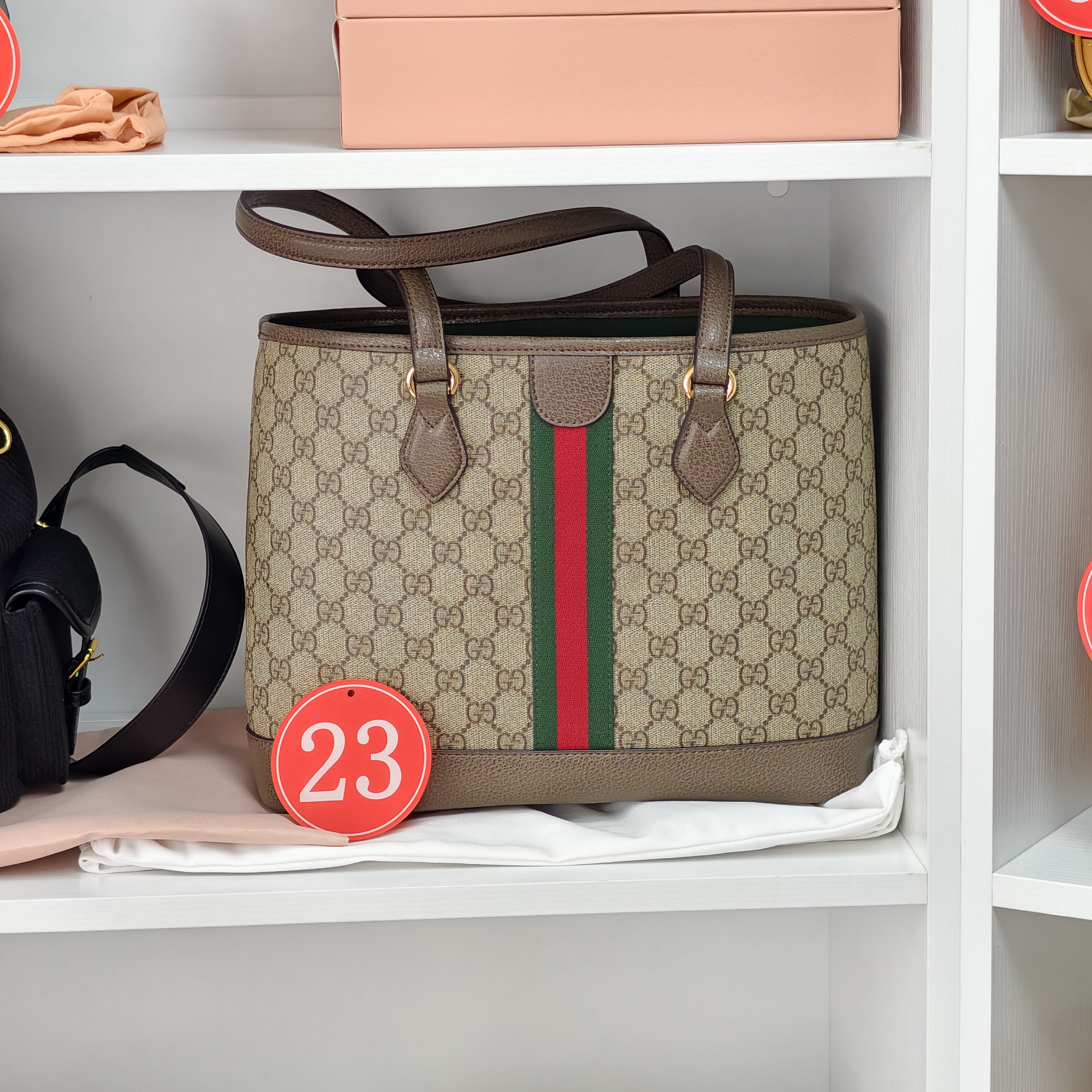 [live23] 구찌 오피디아 GG 토트백