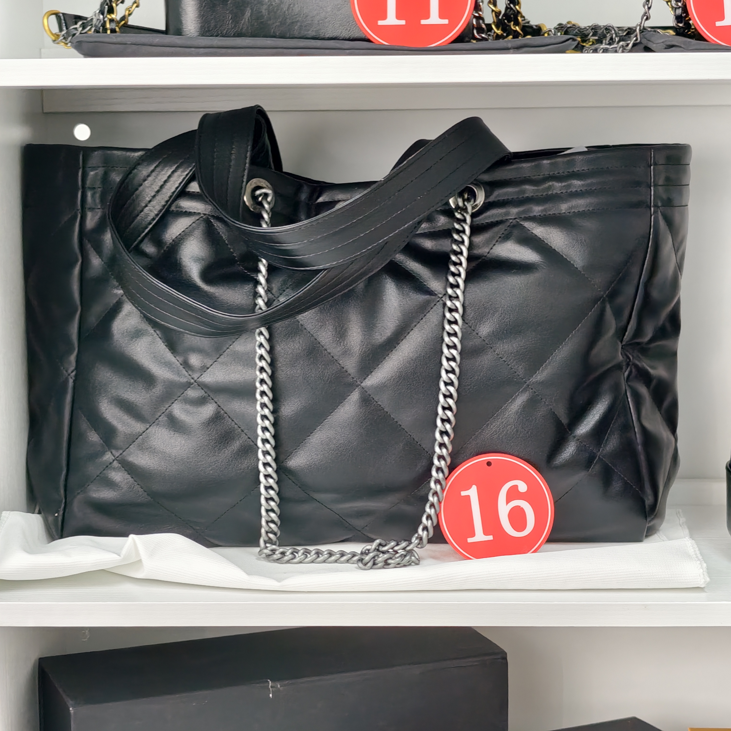 [live16] 샤넬 블랙 토트백