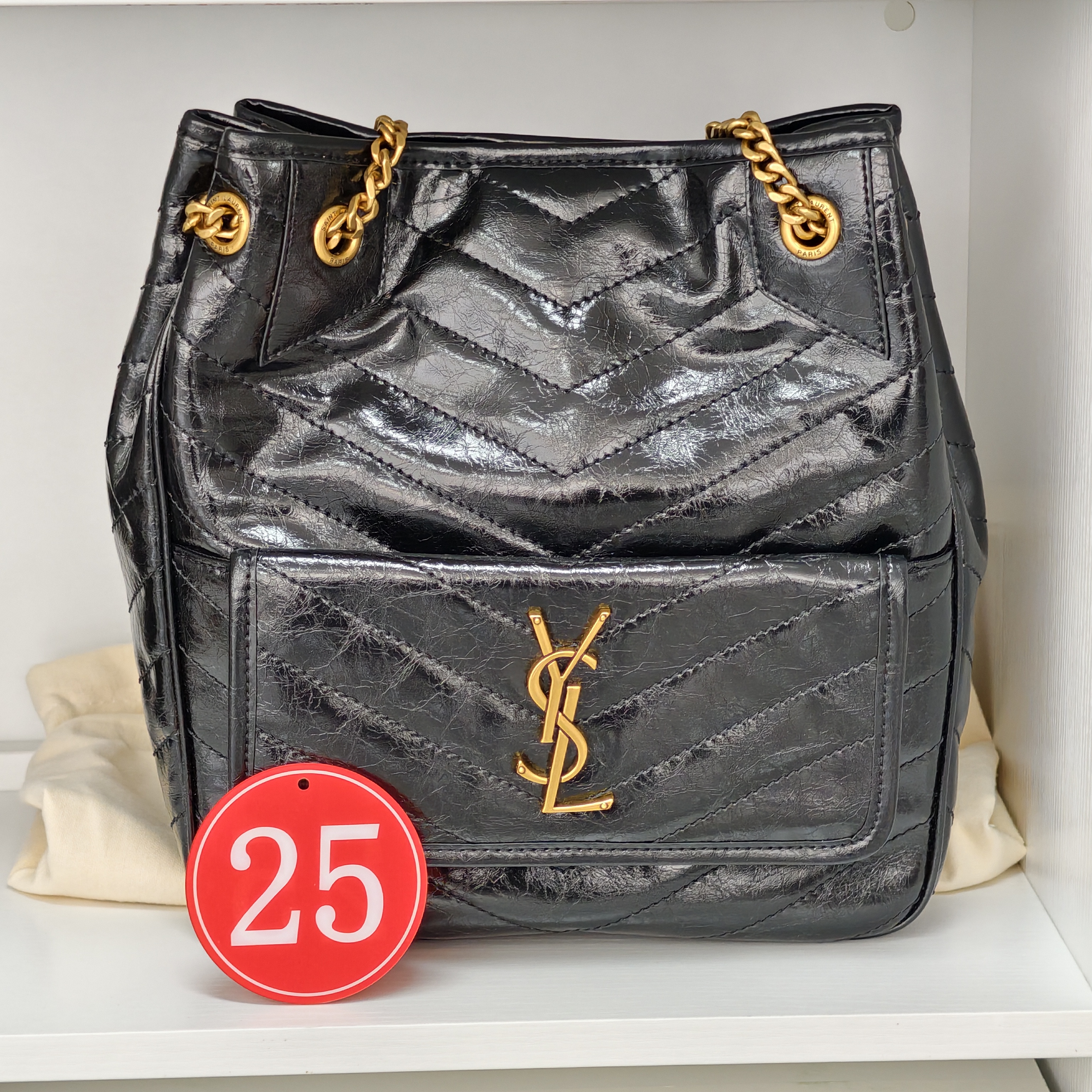 [live25] 생로랑 니키 메신저백